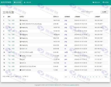 彩虹外链网盘V5.5更新 新增用户系统与分块上传插图