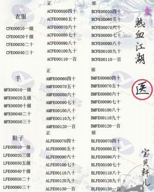热血江湖客户端武器、装备及披风样式修改教程，装备披风修改插图22