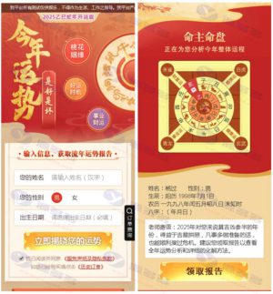 2025新版蛇年运势测算系统源码 风水起名 八字命理 财运姻缘 塔罗占卜插图2