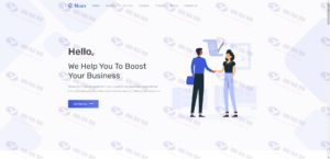 104套高质量企业官网HTML模板合集 纯静态页面适用多行业APP下载页面源码插图4