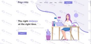 104套高质量企业官网HTML模板合集 纯静态页面适用多行业APP下载页面源码插图22