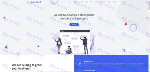 104套高质量企业官网HTML模板合集 纯静态页面适用多行业APP下载页面源码插图60