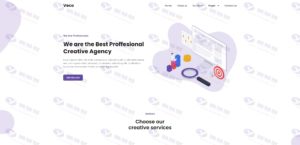 104套高质量企业官网HTML模板合集 纯静态页面适用多行业APP下载页面源码插图114