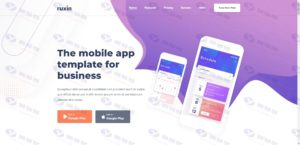 104套高质量企业官网HTML模板合集 纯静态页面适用多行业APP下载页面源码插图128