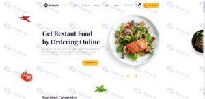 104套高质量企业官网HTML模板合集 纯静态页面适用多行业APP下载页面源码插图138