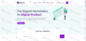 104套高质量企业官网HTML模板合集 纯静态页面适用多行业APP下载页面源码插图144