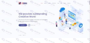 104套高质量企业官网HTML模板合集 纯静态页面适用多行业APP下载页面源码插图146