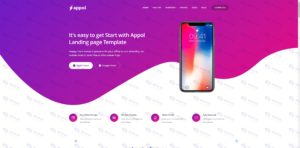 104套高质量企业官网HTML模板合集 纯静态页面适用多行业APP下载页面源码插图162