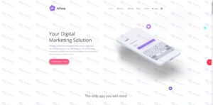 104套高质量企业官网HTML模板合集 纯静态页面适用多行业APP下载页面源码插图186